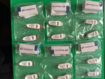 츠키호시 문 스타 실내화 가챠 6개 세트 아타라시이 각코우노 리더즈