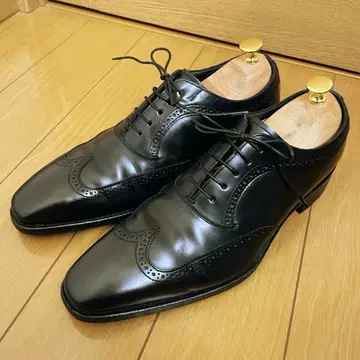 일본제 새상품급 리갈 윙 칩 가죽 신발 비즈니스 슈즈 캐주얼 블랙