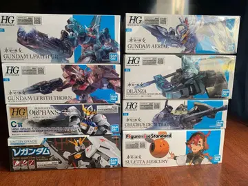 HG 건담 프라모델 세트 8개 미조립 혜성의 마녀 외