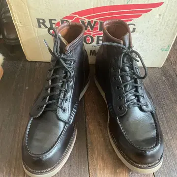Red Wing 875 블랙 us7 워크 부츠