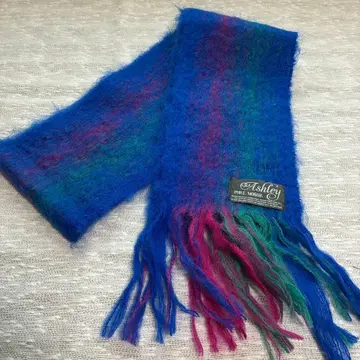 11-13.90-00s 애슐리 퓨어 모헤어 머플러 멀티 컬러