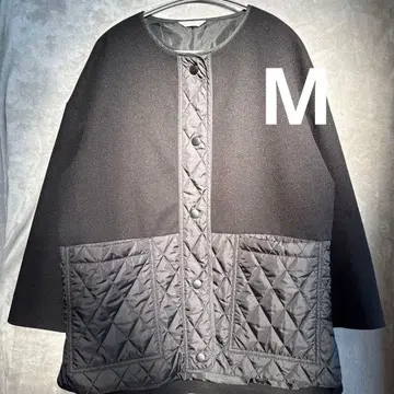 SUFFUSE 코트 블랙 M