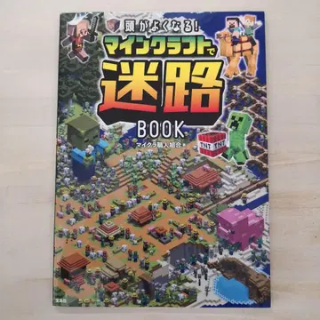 머리가 좋아지는! 마인크래프트로 미로 BOOK