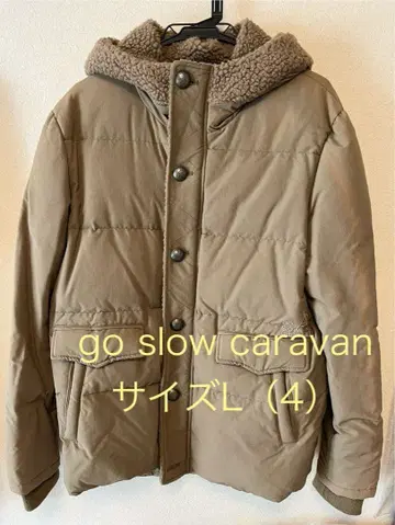 고 슬로우 카라반 다운 자켓 사이즈 L (4)