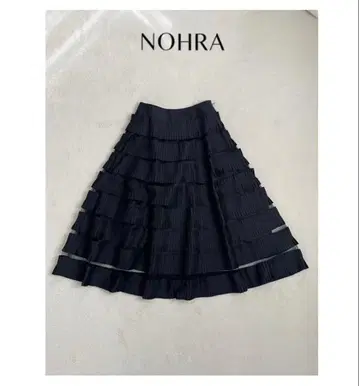 NOHRA 플리츠 스커트