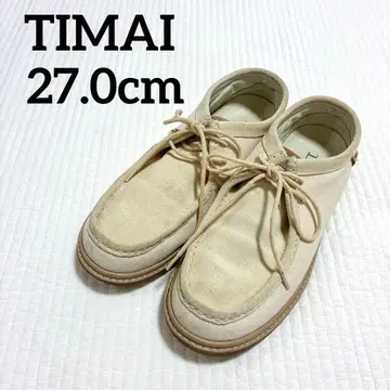 TIMAI 모카신 남성용 27.0cm 베이지 겨울 캐주얼