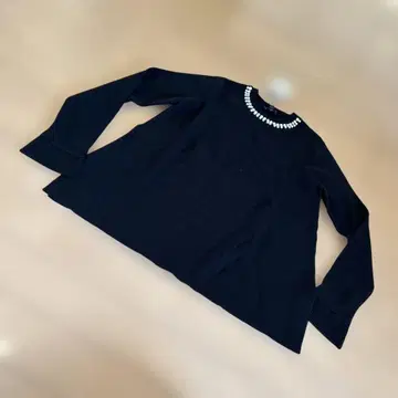 PLST 블랙 니트 스웨터 S 사이즈