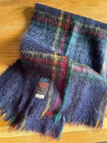 Ascot 체크 무늬 머플러 80x130cm