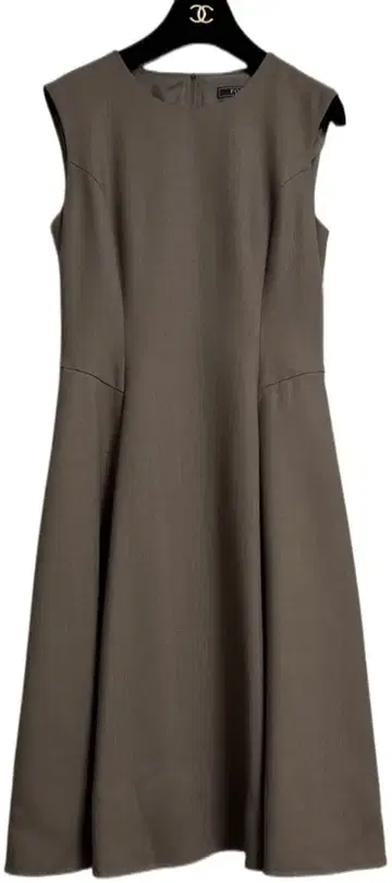 [ FOXEY 폭시 ] 슬리브리스 원피스 38 에스프레소