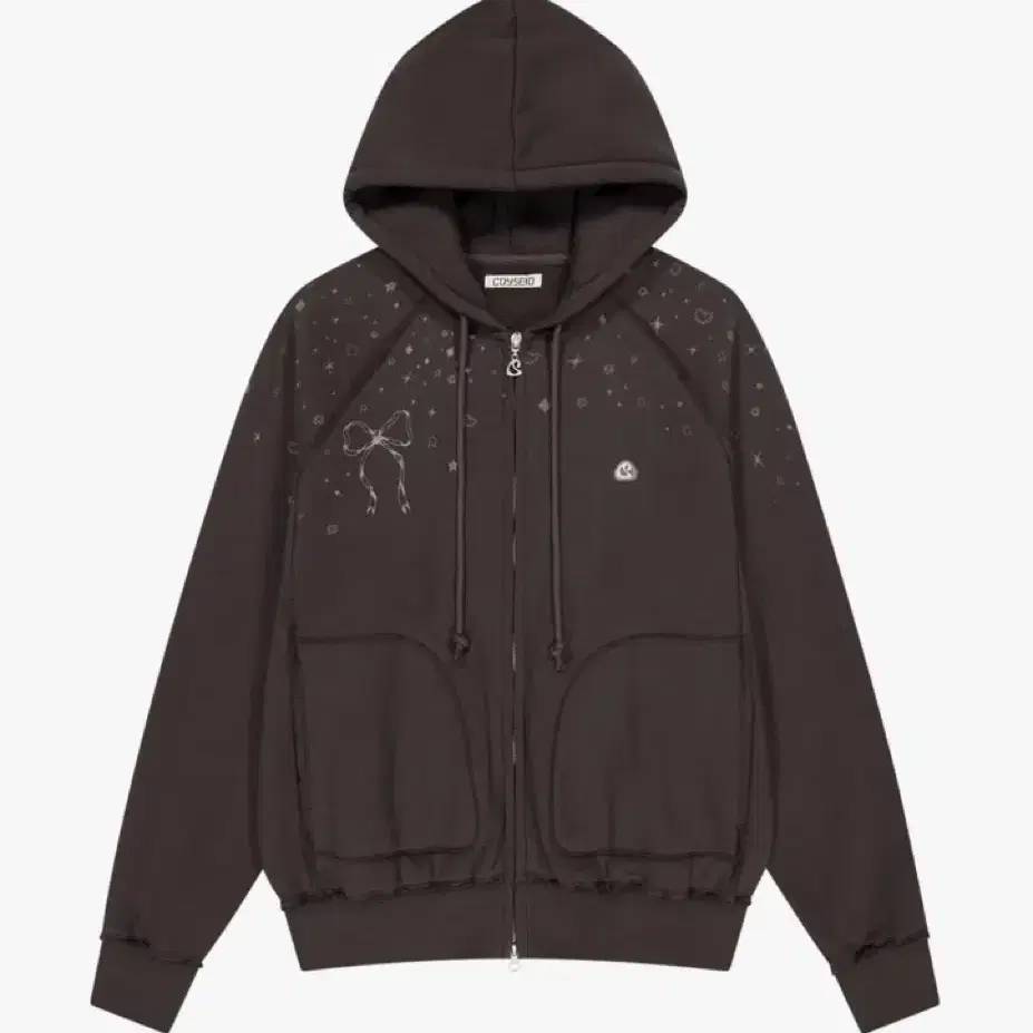 COYSEIO | 코이세이오 New) Koi Sei O 038 Stripe Zip-up Charcoal on