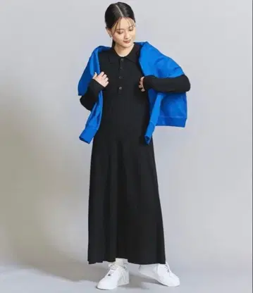 1회 사용 BEAUTY&YOUTH 유나이티드 애로우즈 롱 니트 원피스