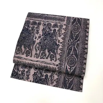 나고야 오비 이집트풍 문양 말 인물 추상 꽃무늬 KO-1709