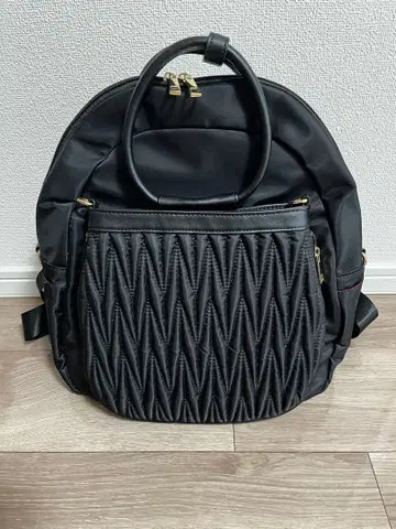 블랙 백팩 마더백