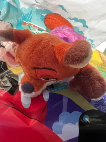 주토피아 닉 어깨 봉제 인형 ZOOTOPIA 키링