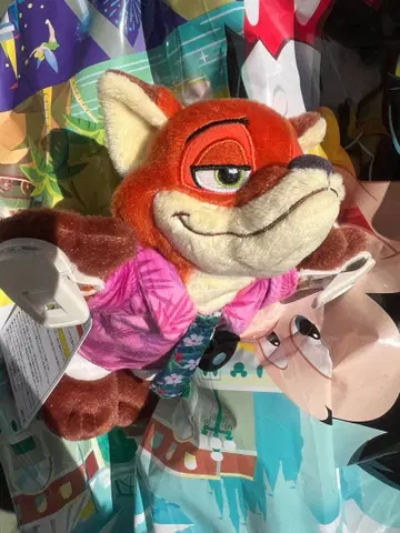 주토피아 닉 어깨 위 봉제 인형 ZOOTOPIA