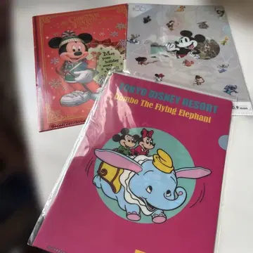 도쿄 디즈니 리조트 클리어 파일 4장 세트