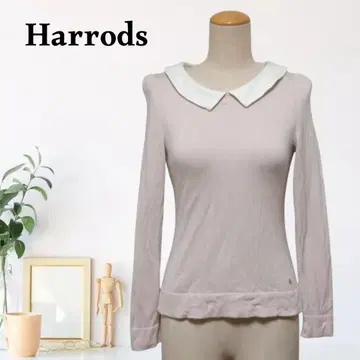 zB825 [ F ] Harrods 심리스 파인 게이지 크루넥 니트