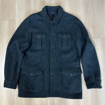 [ 컨디션 최상 ] LAND'S END 랜드스엔드 밀리터리 자켓 울 XL