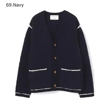 맥피 무스탕 가디건