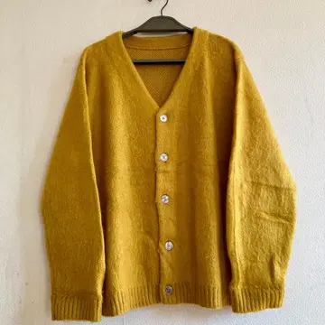 빈티지 60s 모헤어 가디건