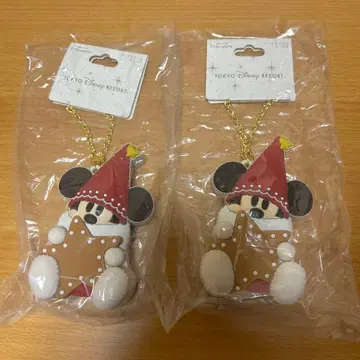 도쿄 디즈니 리조트 크리스마스 리루린린 백참 2개 세트