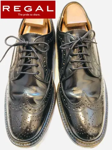 컨디션 최상 정가 33,000엔! 리갈 2589 윙팁 24.5EE