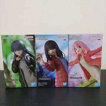 유루캠 피규어 3체 세트 반다이