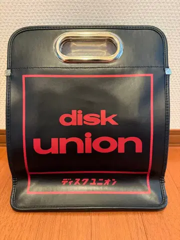 새상품급 디스크 유니온 disk union 캐링 백