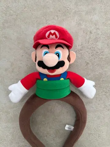 USJ 마리오 봉제 인형 머리띠