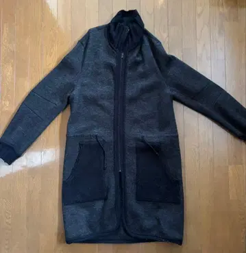 라이카 Dries Van Noten 니트 코트 다크 그레이