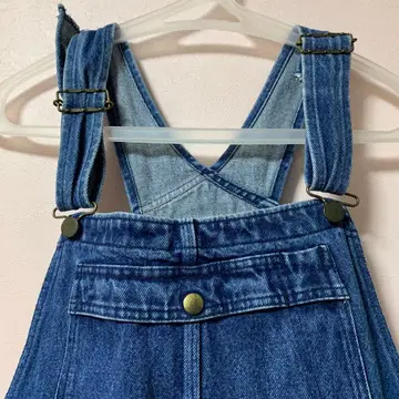 원더풀 월드 데님 오버롤