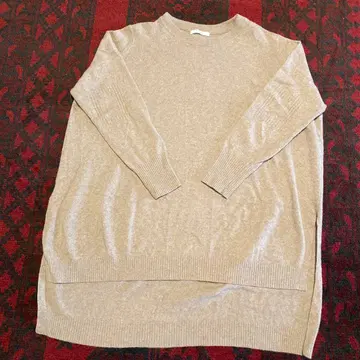 야라 캐시미어 야크 베이지 니트