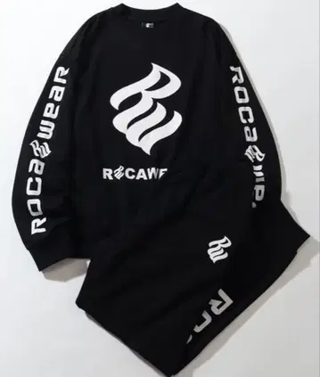 완판템 [ ROCAWEAR ] 로고 맨투맨 셋업 Msize