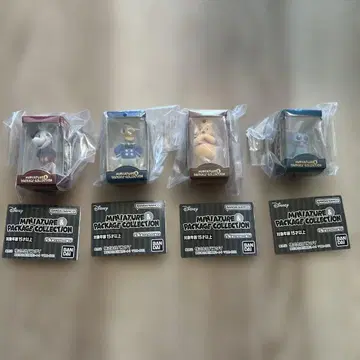 디즈니 미니어처&패키지 컬렉션