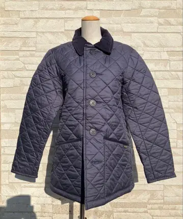 새상품 미사용 라벤햄 네이비 퀼팅 자켓 36 M 사이즈