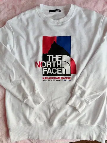 THE NORTH FACE 화이트 트레이닝복