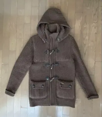 BARK 이탈리아제 니트 더플 코트