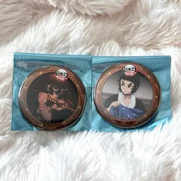 귀멸의 칼날 무한성편 제1장 콜라보레이션 카페 제3기 캔뱃지 카이가쿠