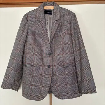 MAGPIE ROBIN 체크 무늬 테일러드 자켓