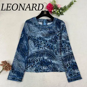 J707 새상품급 XL 레오나르 칸칸 소재 티셔츠 여성용