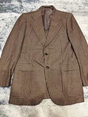 00s 빈티지 브라운 하운드투스 자켓