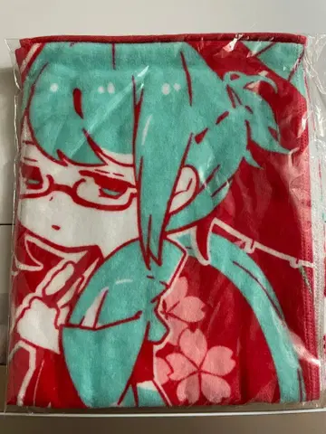 미개봉 일본 전통 악기 밴드 아사님 라이브 굿즈 타월