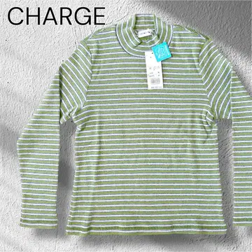 레나운 CHARGE 보더 긴팔 니트 스웨터 면 100% 코튼 M