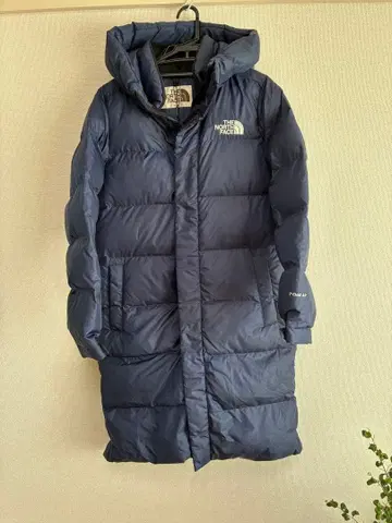 THE NORTH FACE 네이비 다운 롱 코트