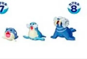 미개봉 입체 포켓몬 도감 타마자라시 진화 세트