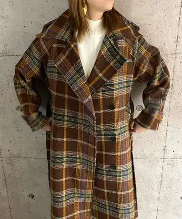 체스터 코트 롱 코트