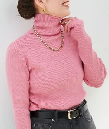 [베이크루즈] 터틀 리브 니트