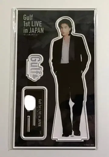 미사용 Gulf 1st LIVE in JAPAN 빅 아크릴 스탠드