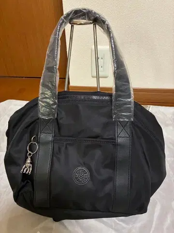 블랙 나일론 숄더백