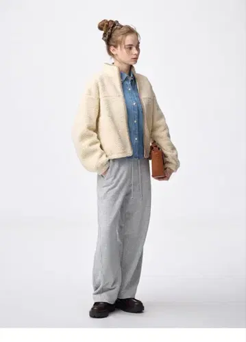 맨투맨 배럴 레그 팬츠 2종 세트 판매